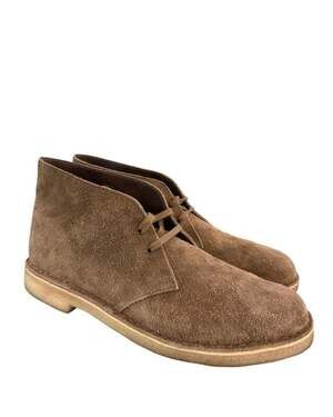 Clarks Original Desert Boot Taupe Suede Men Size US 12